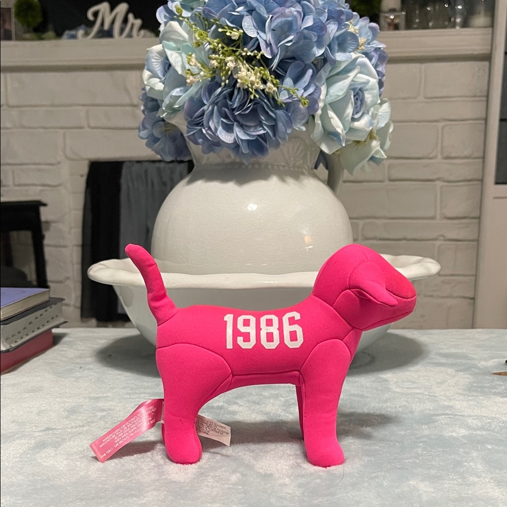 Victoria's Secret Pink Dog Plush Decor